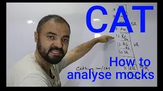 CAT 2018. How to analyse mocks.