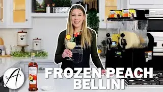 How to Make a Frozen Peach Bellini | Granita Machine Recipe