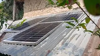 ১০০ ওয়াটের তিনটি সোলার প্যানেল দিয়ে আমি কি কি চালাই।