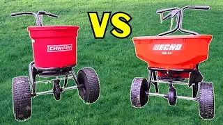 Echo RB60 против Chapin &mdash; какой разбрасыватель газона лучше?