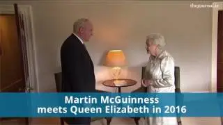 Martin McGuinness meets Queen Elizabeth (2016)