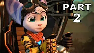 RATCHET AND CLANK RIFT APART Walkthrough Gameplay Part 2 - RIVET (PS5)