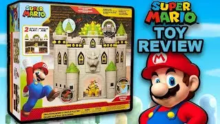 Bowser's Castle Playset - Toy Review - Super Mario Toy