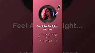Feel Alive Tonight (Soulful Sax Groove)