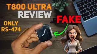 T800 Ultra Apple Smart watch unboxing ₹474 ||Review😱