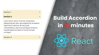How to create Accordion with React