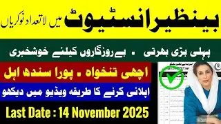 Shaheed Mohtarma Benazir Bhutto Institute of Trauma Karachi Jobs 2025 | SMBBIT Vacancies 2025