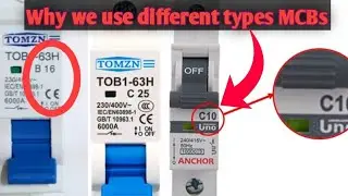 Which MCB to Use? B-Type or C-Type Explained