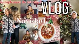 FESTEJANDO NAVIDAD🎄 Y CUMPLEAÑOS DE MI NIÑO💙!+ Abrirndo Regalos 🎄🎁