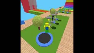 How Far Can I Get? &ndash; Jump Power Obby Click!