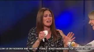 Stephanie Simmons Gets Emotional 2015/08/07 CBS2 Los Angeles HD