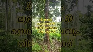 3 acres 30 cents land and house for Rs. 33 lakhs