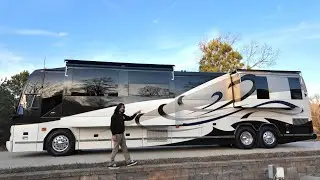 Автодом Prevost Featherlite 2003 года выпуска | Роскошный автодом в стиле яхты $299 950
