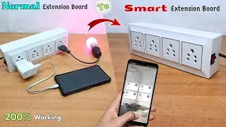 Make any Normal Extension Board to Smart Extension Board | Make a Smart Extension Board at Home