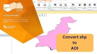 Convert shapefile to aoi | erdas imagine