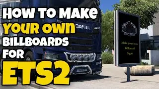 How to Make Custom Billboards in ETS2 with Affinity Designer & ModStudio (Step-by-Step Tutorial)