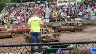 Pierce County Fair Chain&Go Full-size 80s&newer Demo Derby Aug 10th, 2019 Ellsworth, WI