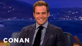 Chris Pine Was Chased By A Crazed Gay Pride Trekkie | CONAN on TBS