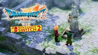 Dragon Quest VII Reimagined Demo Nintendo Switch 2 4K 60 FPS Gameplay