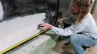How to Wet Sand 2K primer before paint on a body line