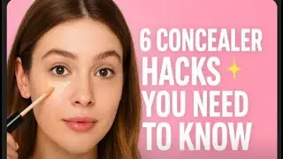 Day 3 of 7 Concealer Hacks You NEED to Know ✨💄&rdquo;