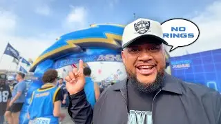 RAIDERS VS CHARGERS НА СТАДИОНЕ SOFI. ВИДЕОБЛОГ В ДЕНЬ ИГРЫ