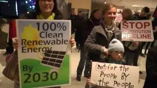 Govornor Cuomo State of State Rally   Stop Gas Infrastructure 1- 13-2016