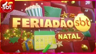 FERIAD&Atilde;O SBT DE NATAL | VINHETA DE ABERTURA E INTERVALO | SBT CHAMADAS PLUS