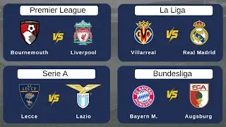 🏆Saturday Predictions (January 24) | Premier League, La Liga, Serie A, Bundesliga  and Ligue 1 🎯