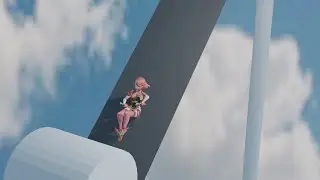 Pyra and Mythra sliding into a wringer