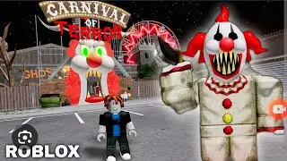 Fighting with scary clown in Roblox //(@Hackergaming-n2m