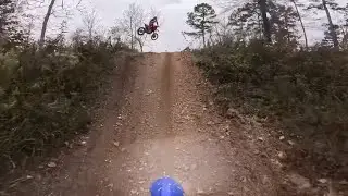 Riding Private Motocross track