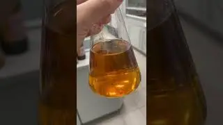 Water drops in DCM/diethyl ether mixture #experiment #science #scienceexperiment #chemistry