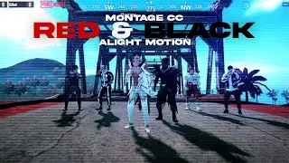 Advance Red & Black CC For Montage Like 777 | Alight Motion Tutorial