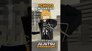 ICHIGO MOVESET!! #jujutsushenanigans #roblox #foryou #bleach #jjs #ichigo #anime