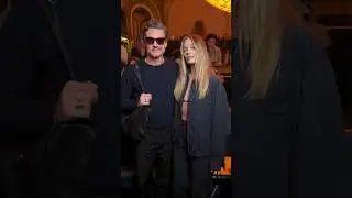 Pedro Pascal and Margot Robbie were spotted together at a fashion show in Paris.