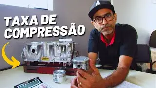 TAXA DE COMPRESSÃO - COMO CALCULAR A TAXA QUE O MOTOR VAI TRABALHAR?