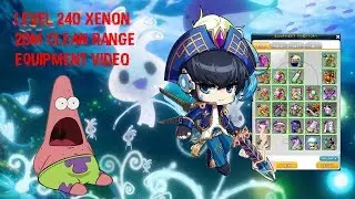 Maplestory GMS - Xenon Equipment Video (20m Clean Range)