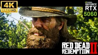 RED DEAD REDEMPTION 2: Insane Graphics Showcase with RTX 5060 + Ryzen 7 7700 | Ray Tracing & DLSS 4!