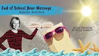 End of School Year First Chapter Friday Message to Students and Teachers