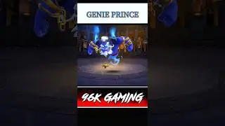 GENIE PRINCE SKIN💫 #clashofclans  #coc #gaming #ytshorts #shorts #th18attacks