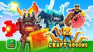 Craft Addons is a versatile app offering a wide range of popular addons, maps, and skins