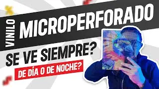 ✅ IMPRESIÓN SOBRE VINILO MICROPERFORADO ✅ Usos, características y aplicaciones. 👌🏻