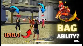 NEW BEASTON BACKPACK IS INSANE   BAG ABILITY      GARENA FREE FIRE480P