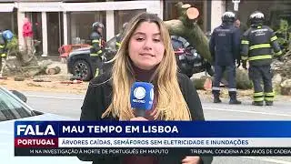 Mau tempo em Lisboa