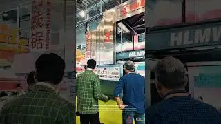 HUALONG STONE MACHINERY CNC Sawjet and Multi Wire Gangsaw at 2025 Xiamen Stone Fair#stone #machine