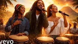 Drums of redemption _ Steven Marley ft koffee & Alicia keys (official gospel reggae lyrics video)
