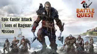 Assassin&rsquo;s Creed Valhalla | Epic Castle Attack | Sons of Ragnar Mission Gameplay Battle Quest |🔥