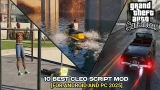 10 BEST CLEO SCRIPT MOD FOR GTA SA PC AND ANDROID!! #gta #gtasa #gtasanandreas 