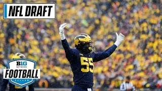 Highlights: Michigan Defensive Lineman David Ojabo | Big Ten Football in the 2022 NFL Draft